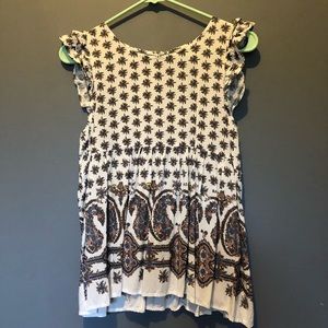 hem & thread tank top blouse